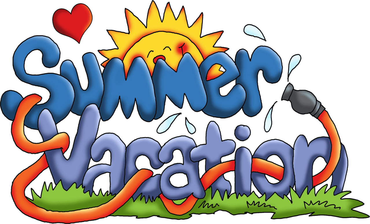 Summer vacation by annie lang happy holidays books clipart logo