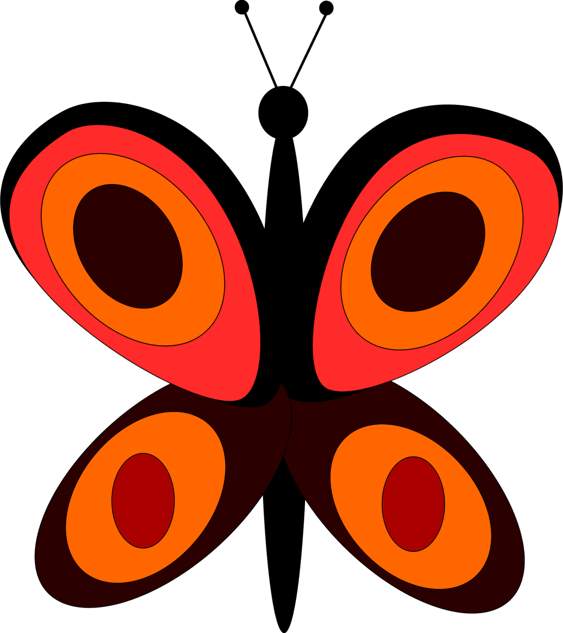 Little butterfly clipart clip art