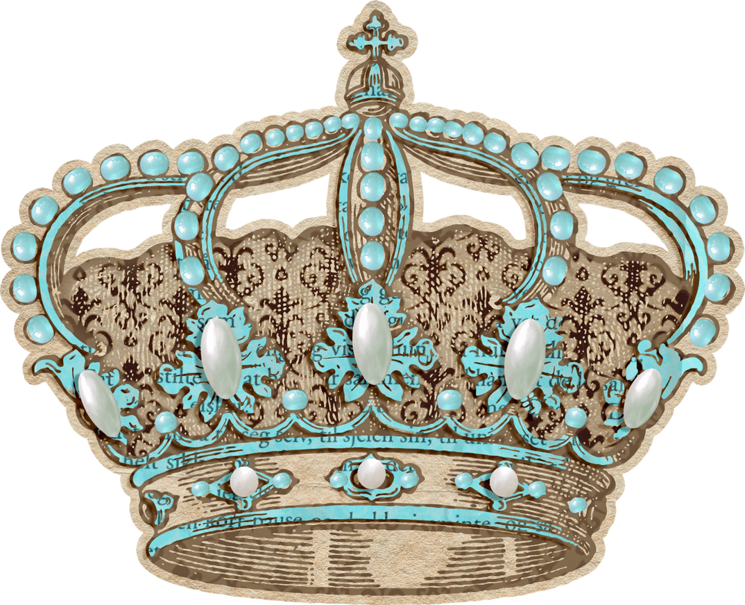 Pin by teresa mart vintage ephemera crown tattoo drawing sketch design clipart clip art