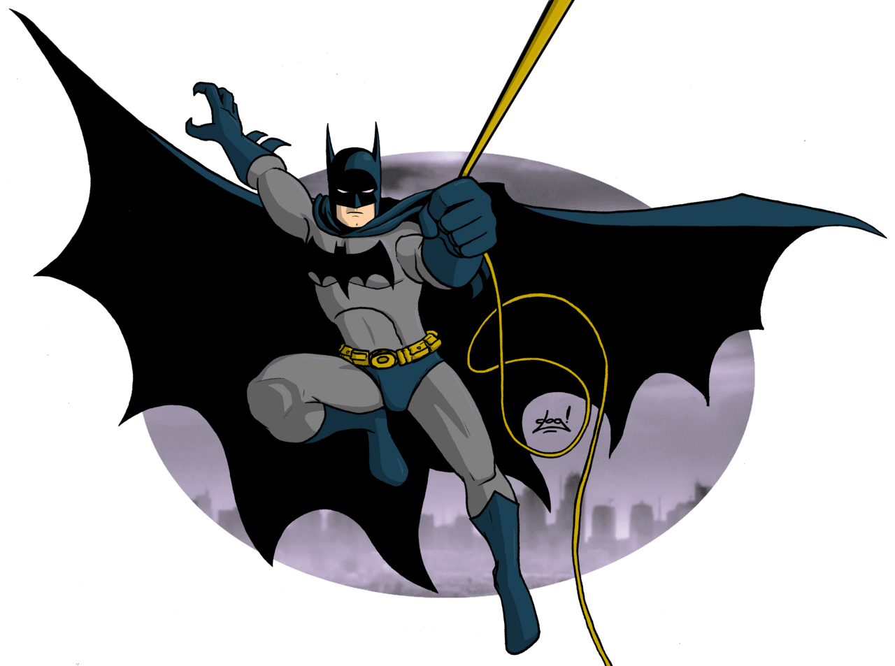 Bat man clipart free