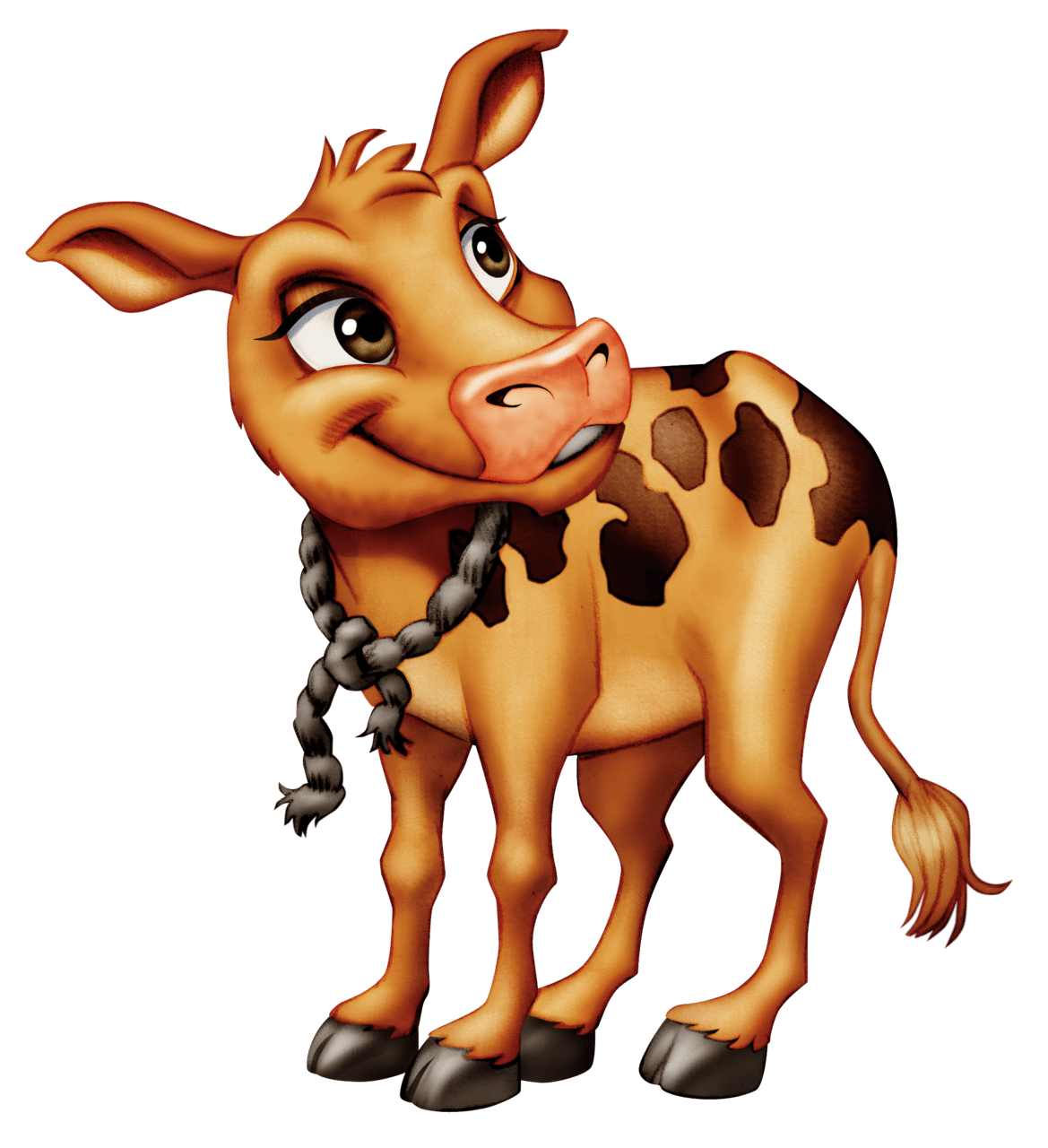 Cow pin page clipart photo 6