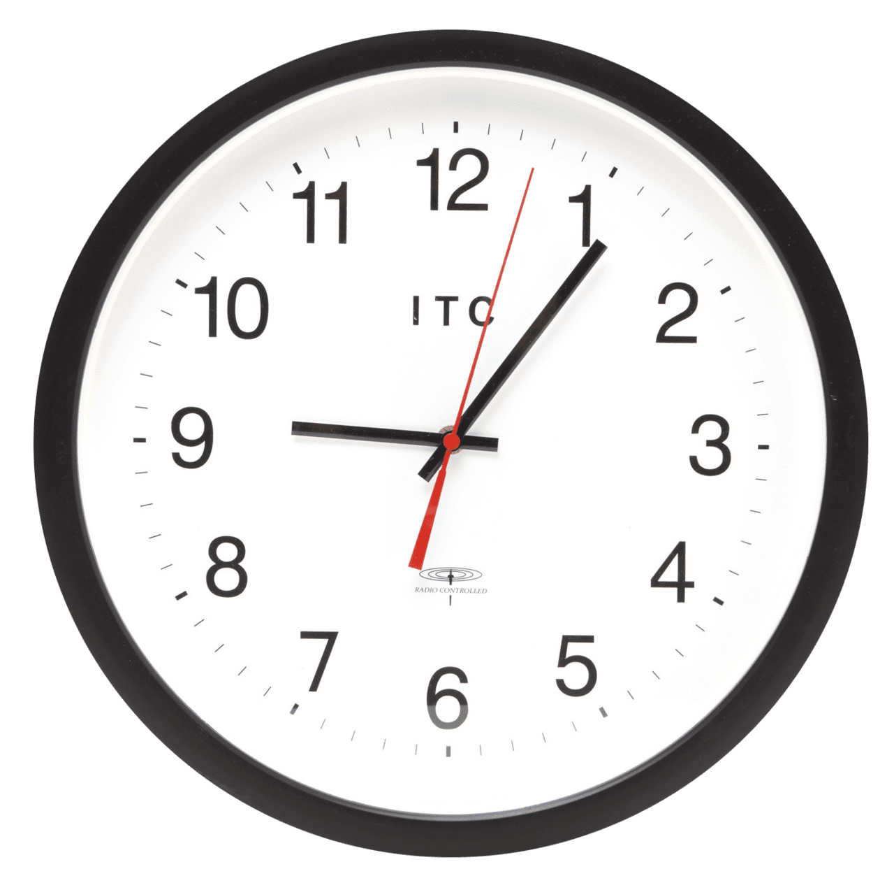 Round wall clock clipart image