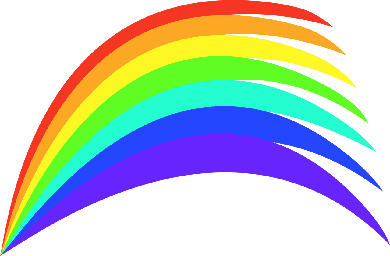 Many colors in rainbow images clip art clipart