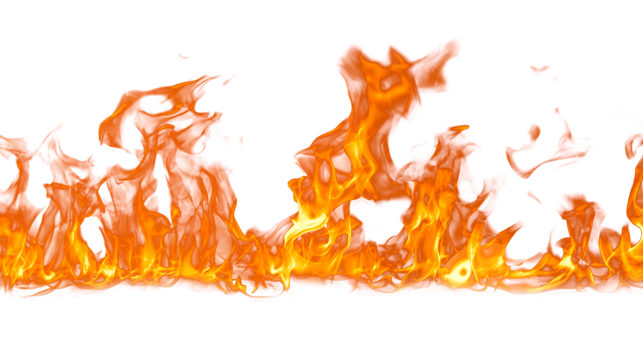 Fire flame ground clipart image