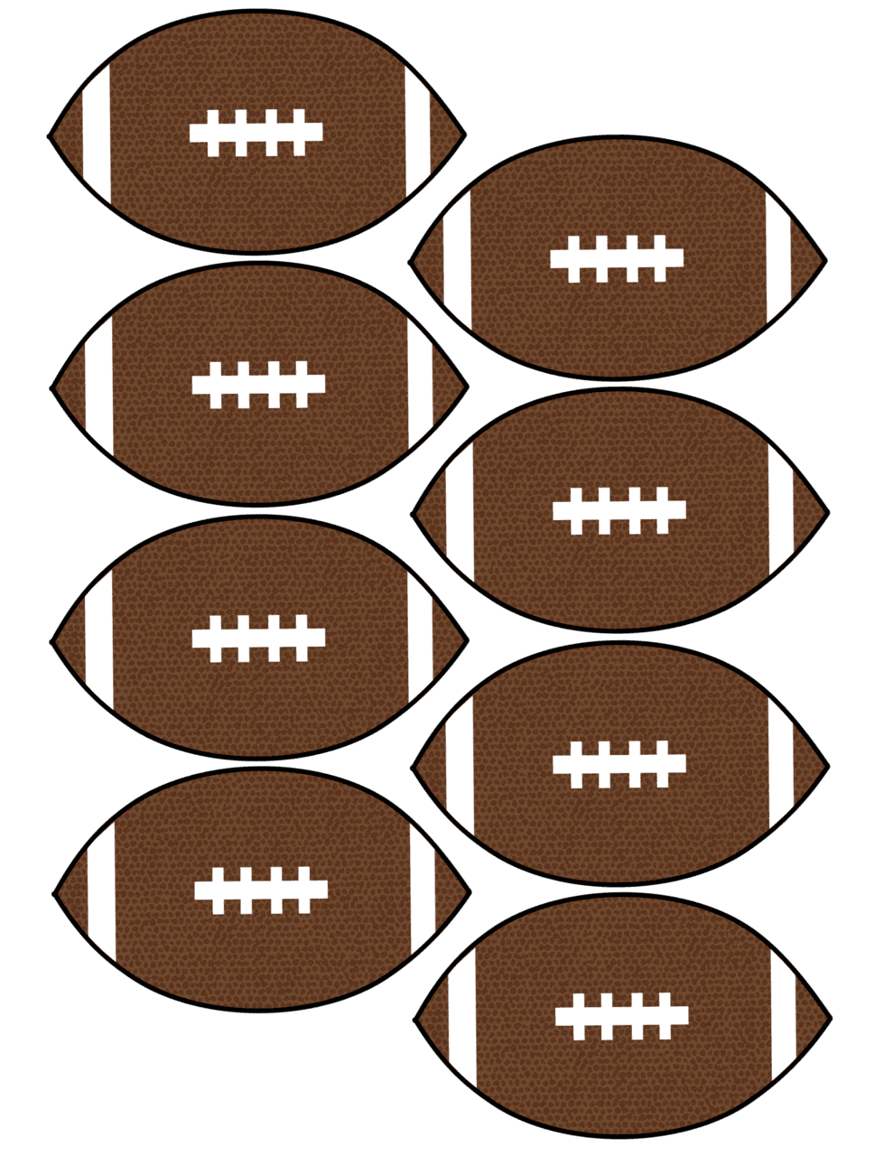 Cheap super bowl decorations football banner paper trail design clipart photo
