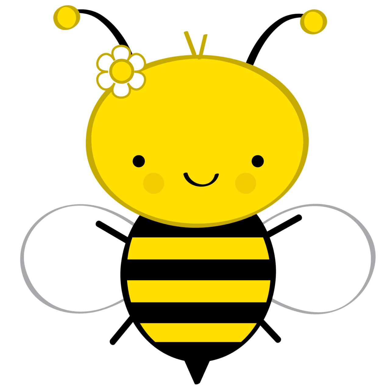 Bee abelhinha clipart transparent