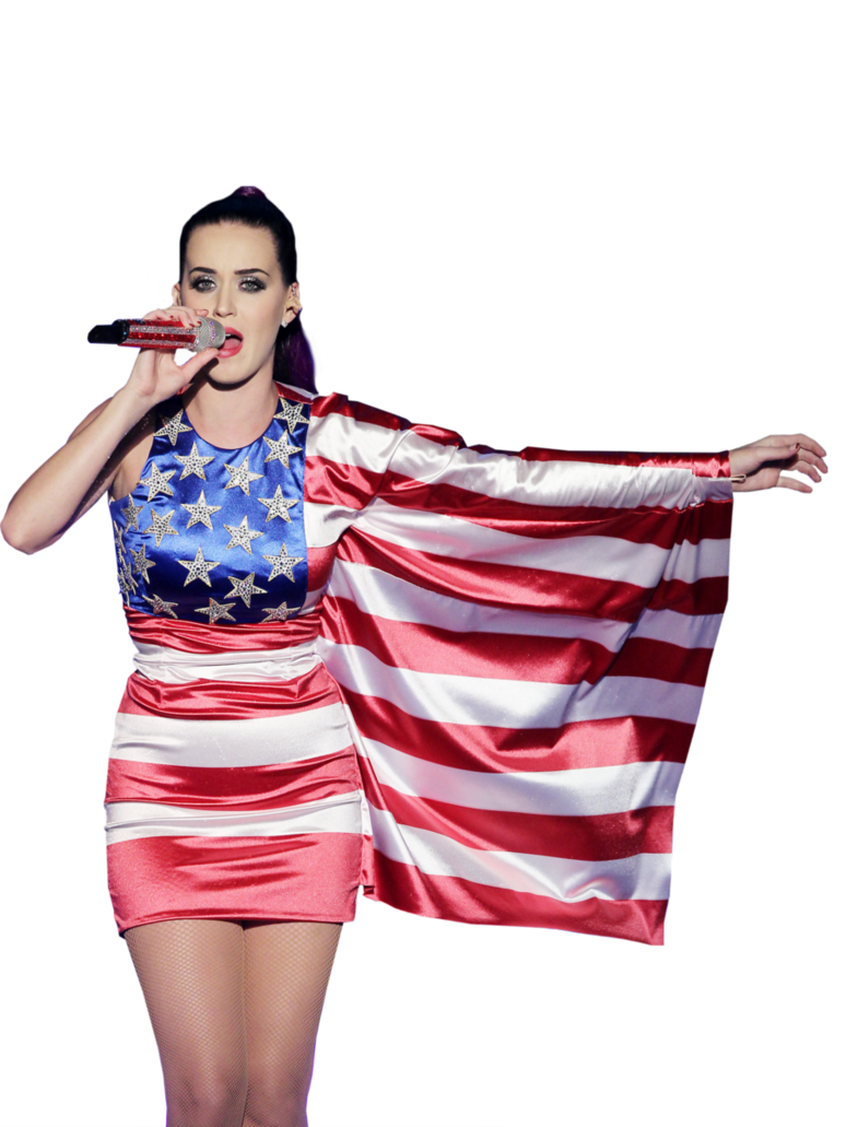 Katy perry american flag clipart clip art