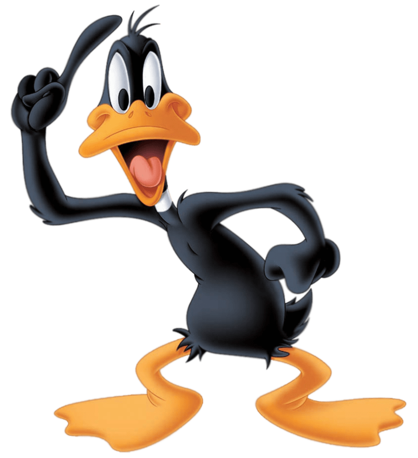 Daffy duck by captainjackharkness deviantart clipart free