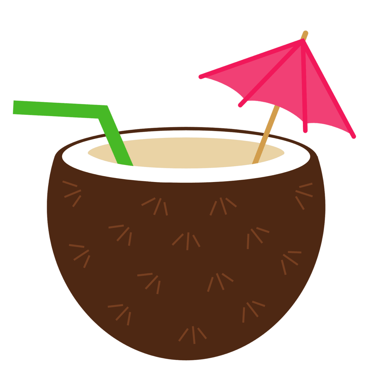 Summer luau clipart cliparts that you can to coconut images