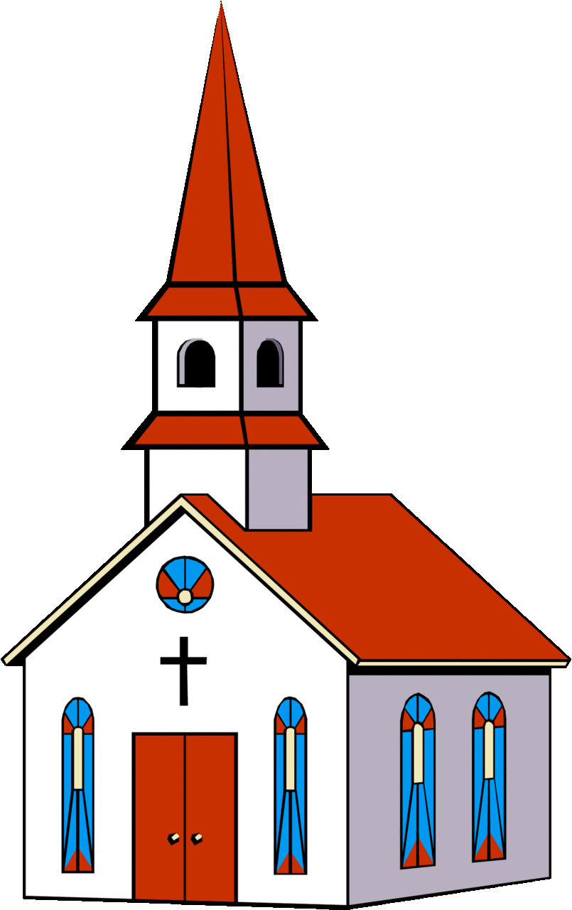 House catholic church clipart logo