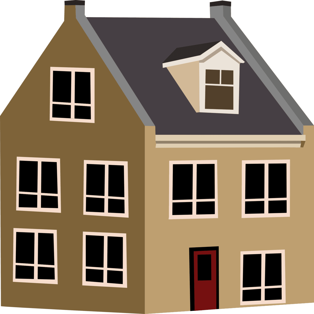 House pin page clipart image 4