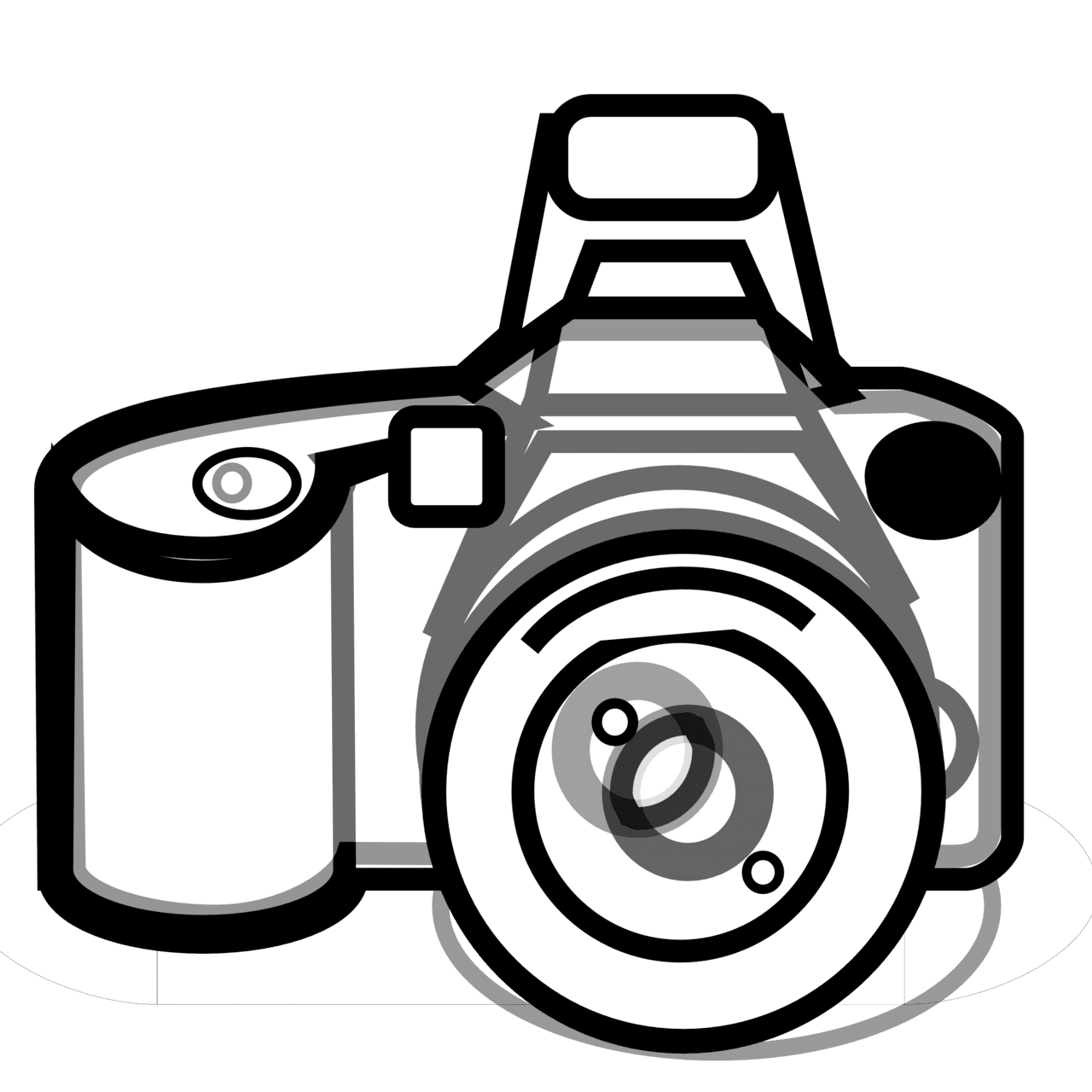 Camera clipart images