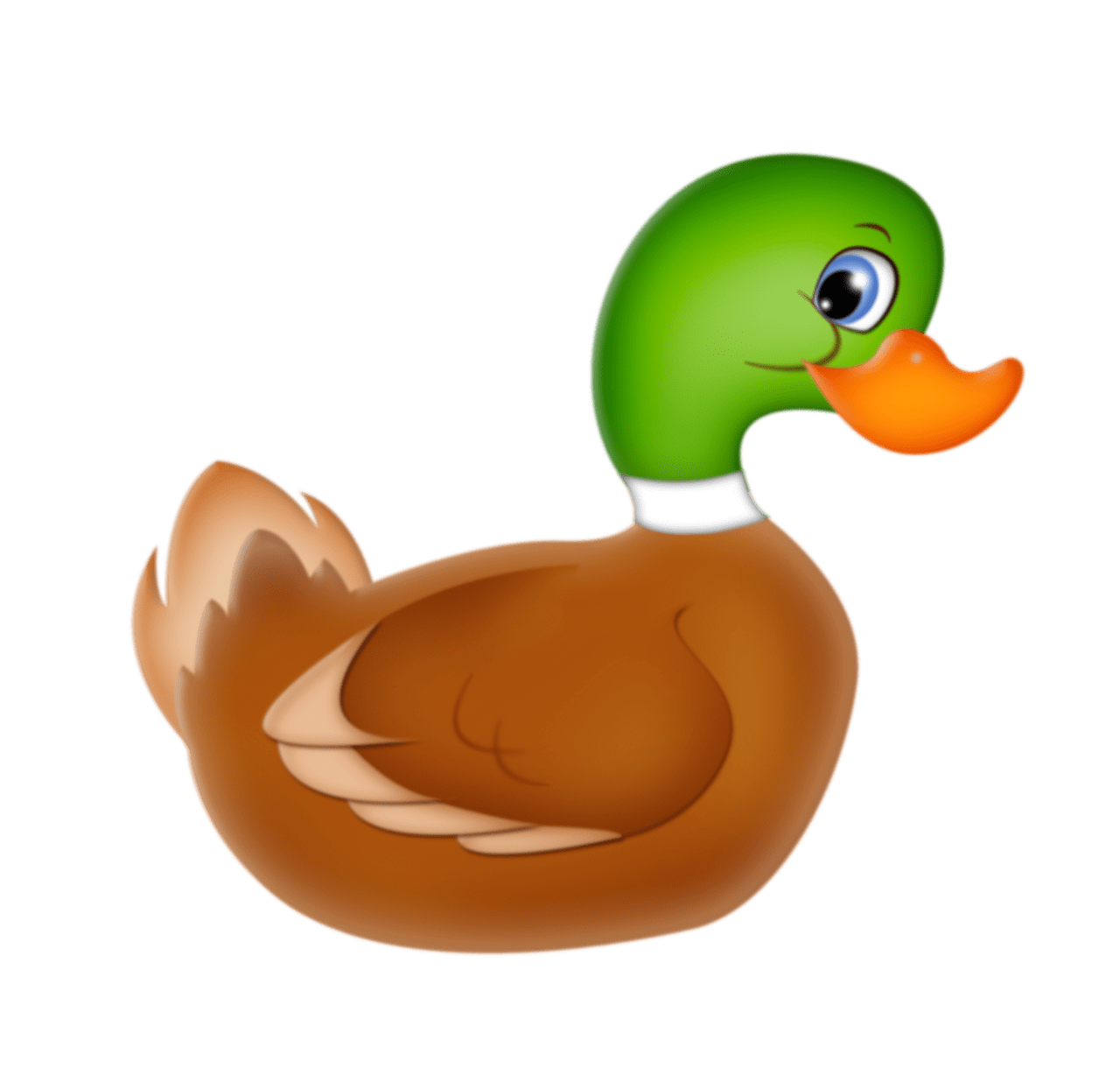 Duck pin page clipart logo