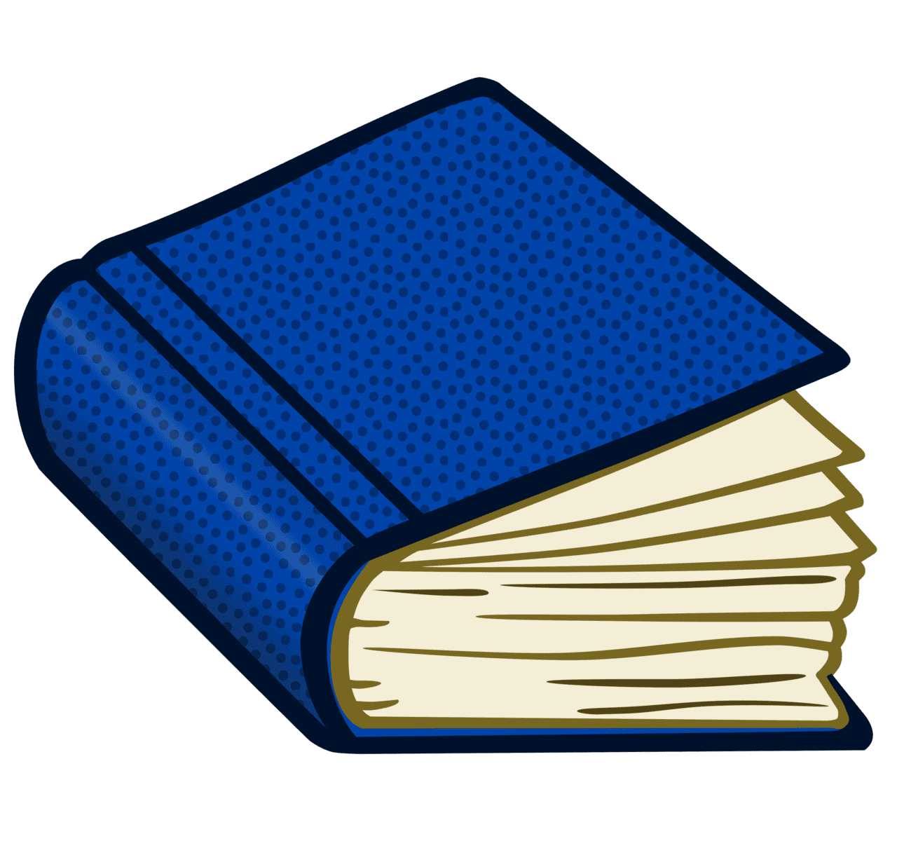 Book coloured clipart background