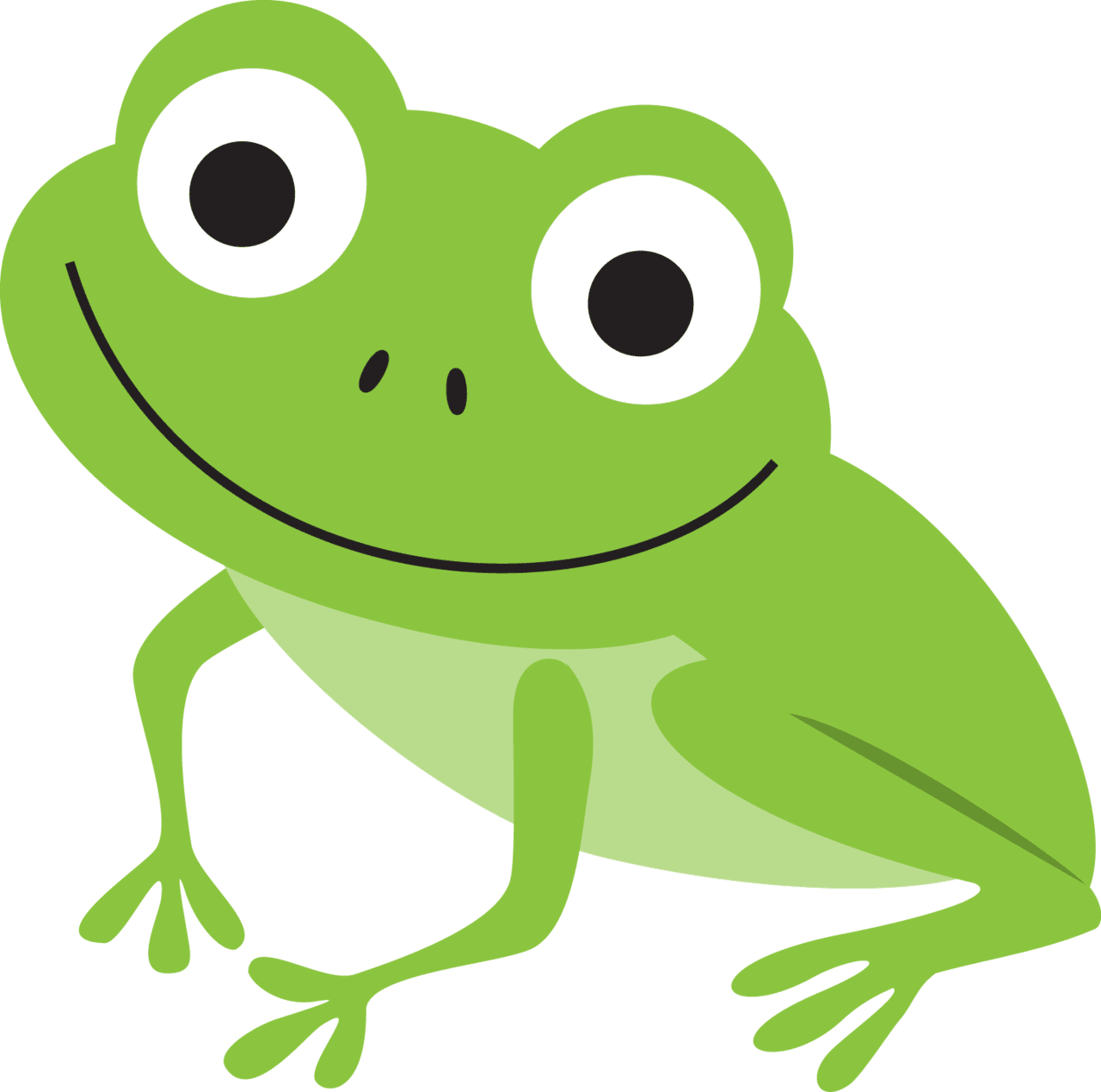 Frog pin page clipart clip art