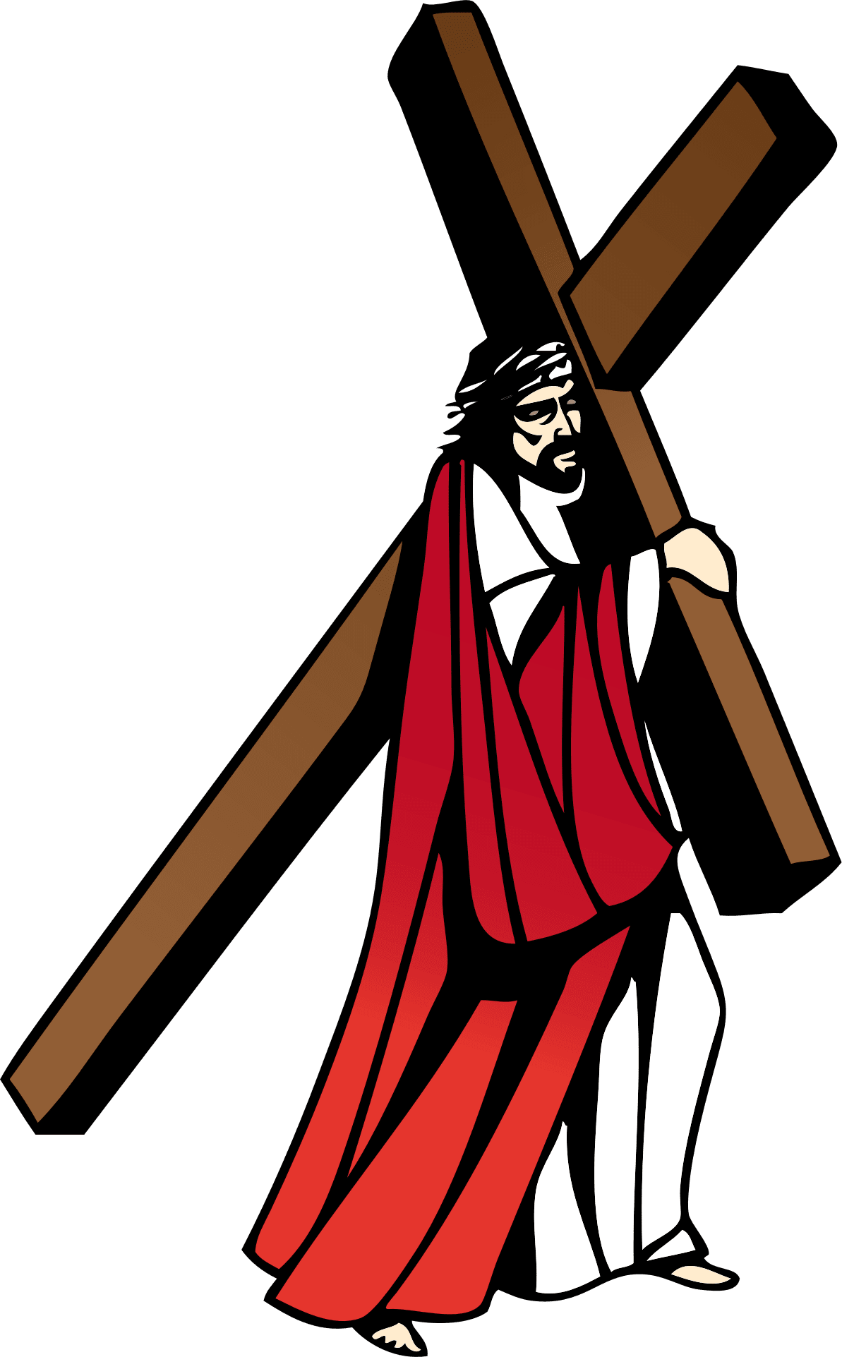 Cross jesus clipart logo