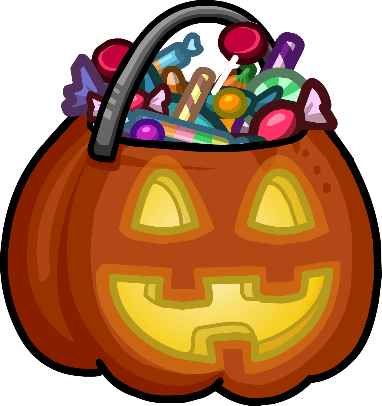 Halloween trunk or treat trick clipart wikiclipart transparent