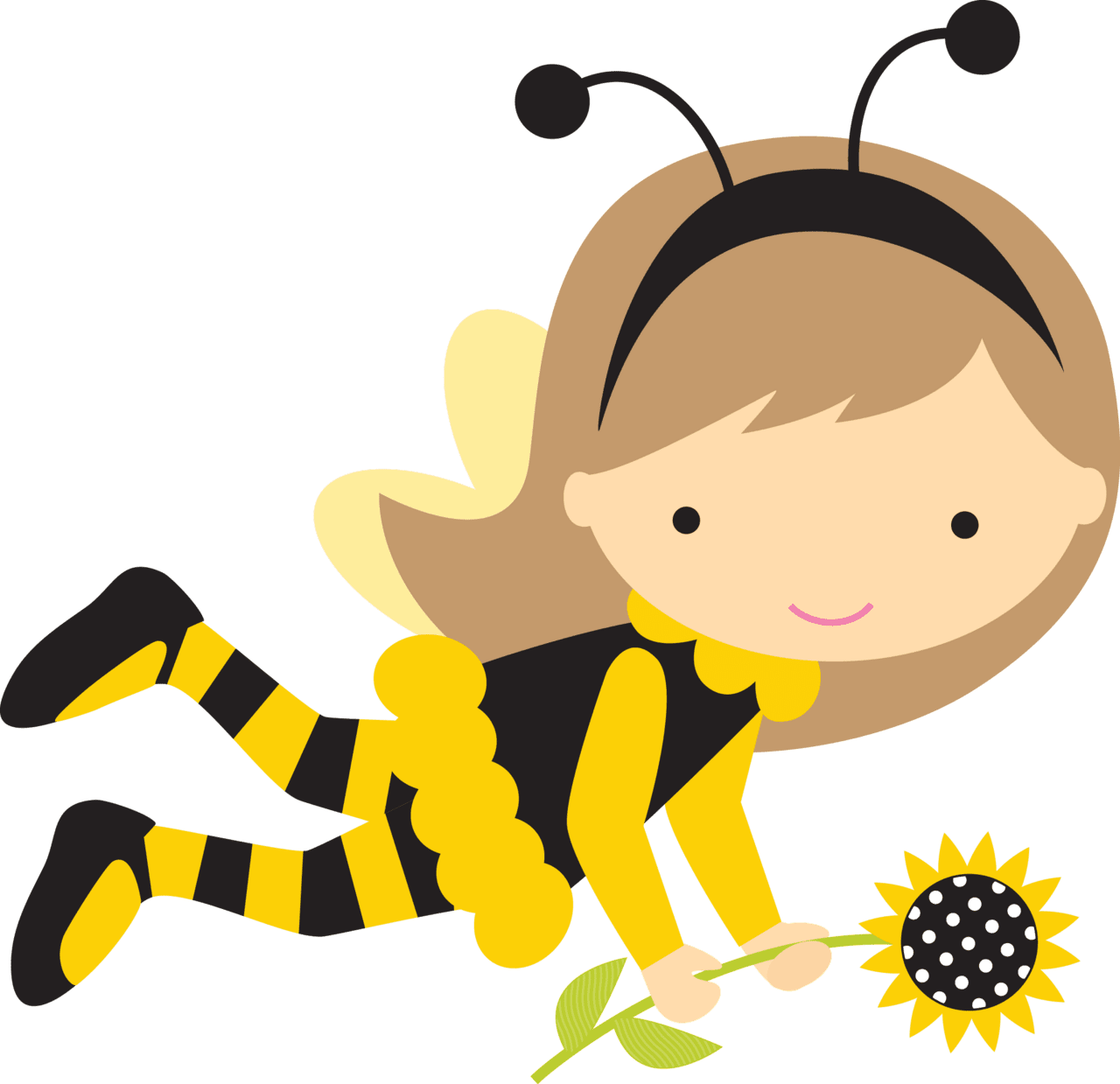 Bee elementos tema abelhinha lembrancinhas personalizadas clipart free