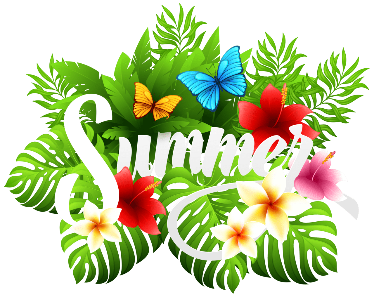 Clipart summer logo