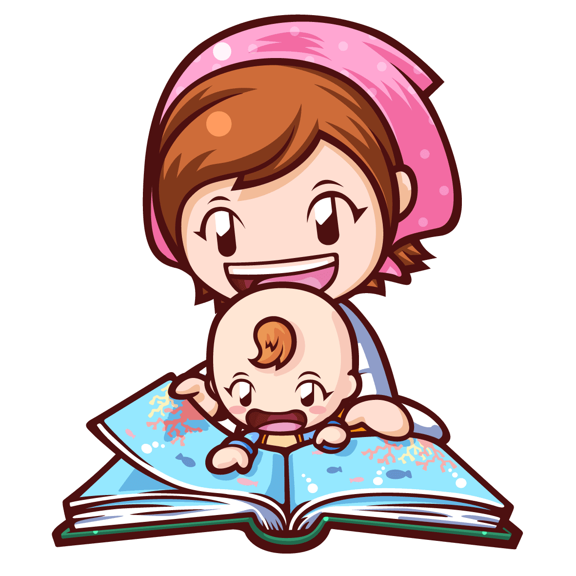 Baby sitting clipart photo