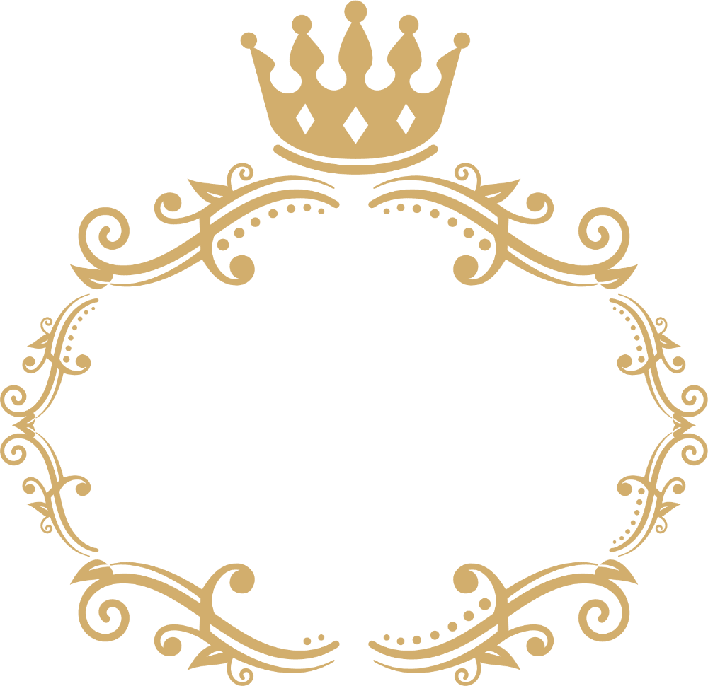 Clipart crown frame for review logo