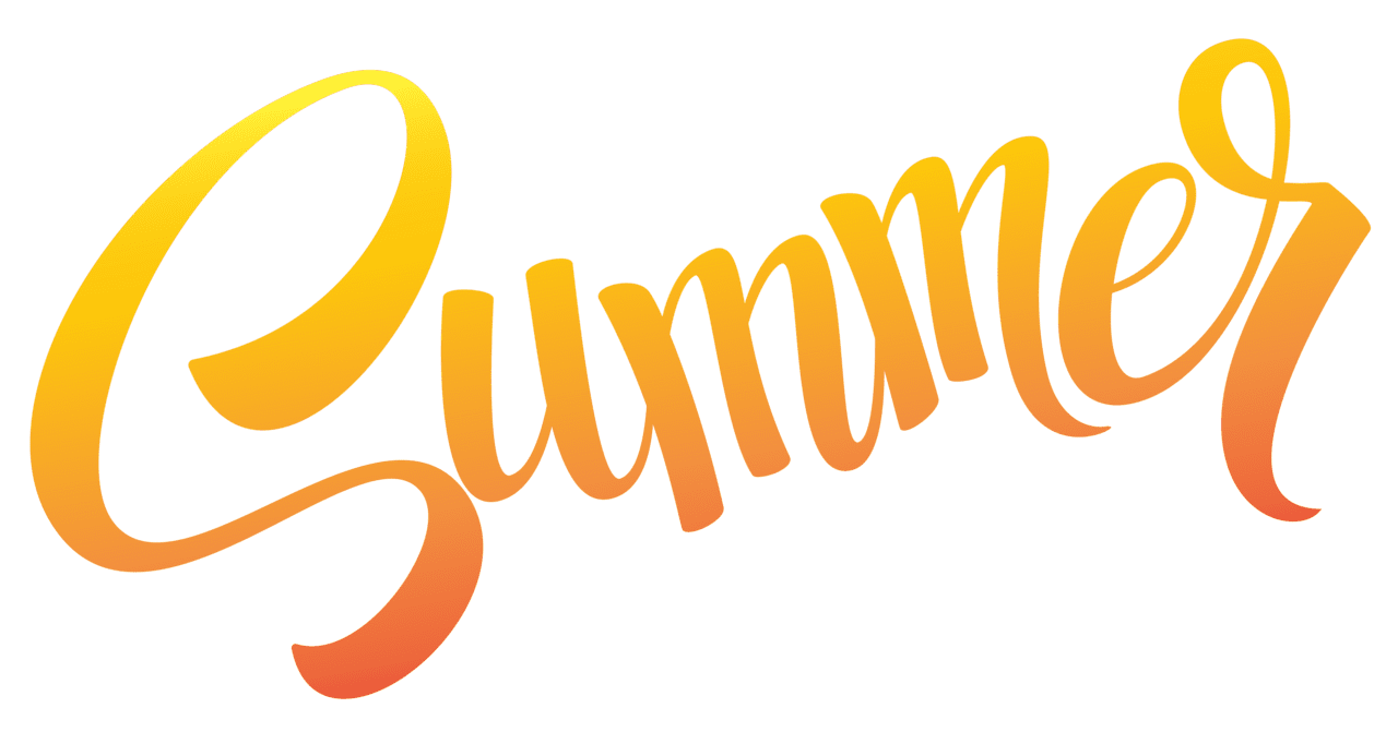 Summer sumer text image clipart