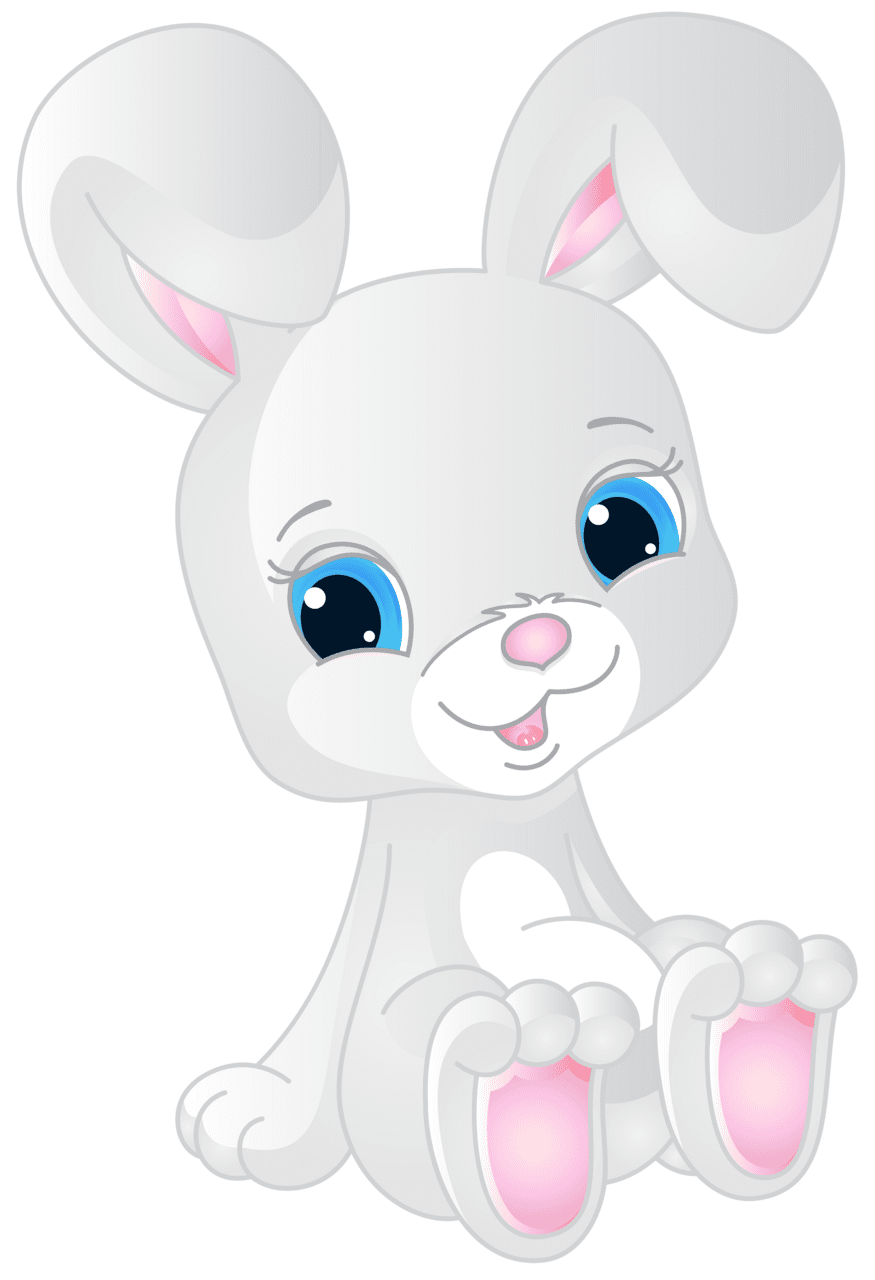 Easter cute bunny clipart image