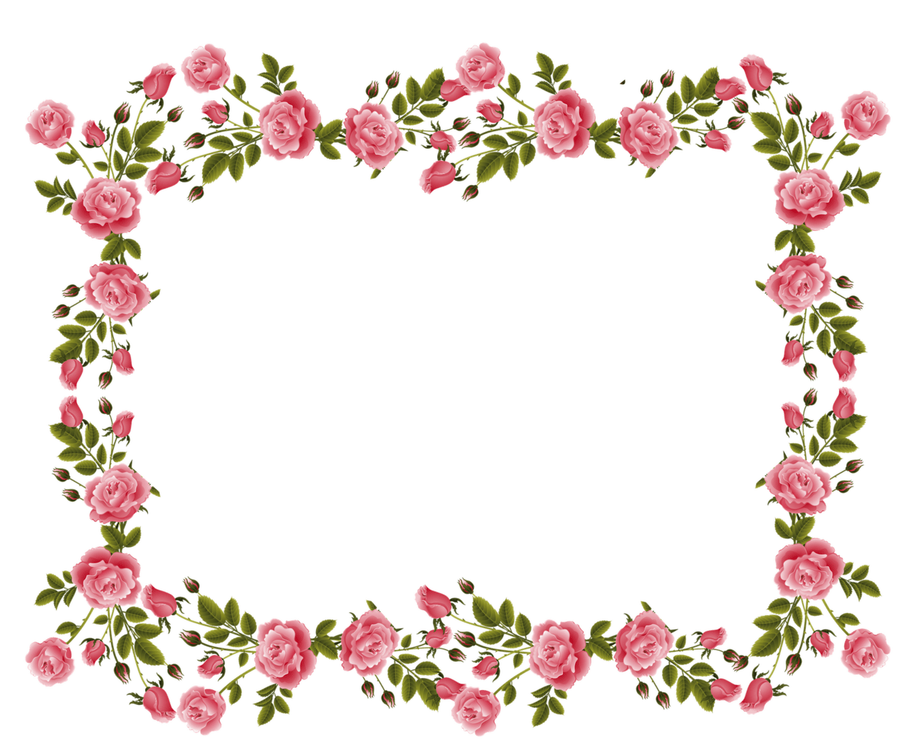 Rose pin page clipart logo