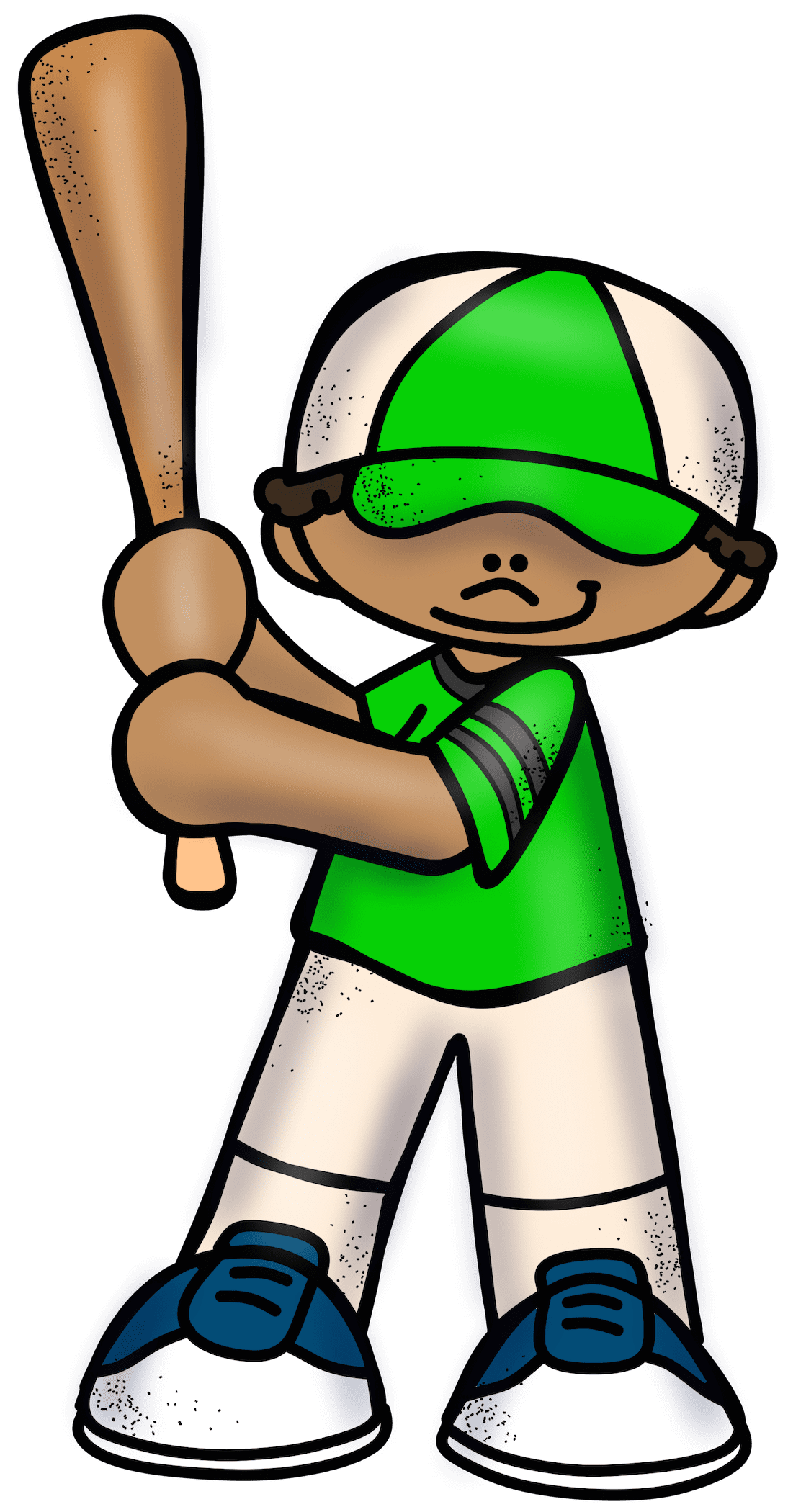 Baseball pin page clipart picture