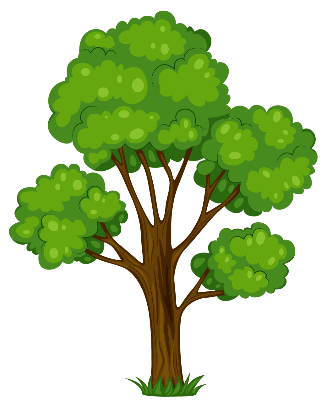 Tree cartoon clipart suggest picture