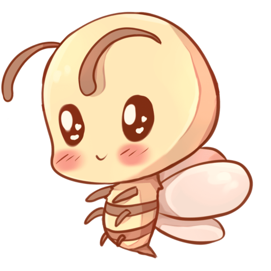 Kawaii bee by dessineka deviantart clipart clip art