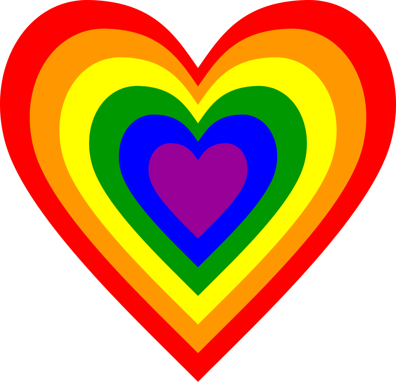 Rainbow pin page clipart photo