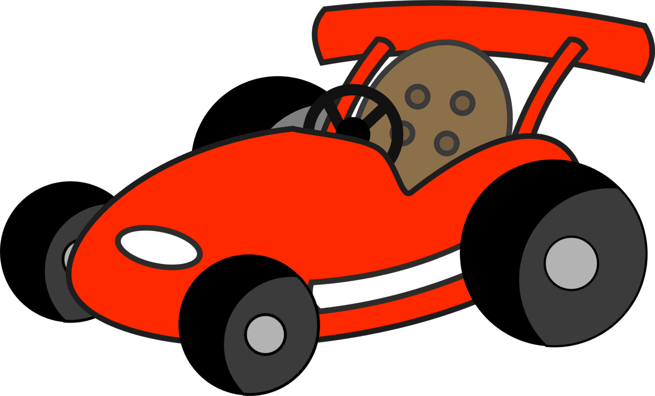 Car pin page clipart vector 2