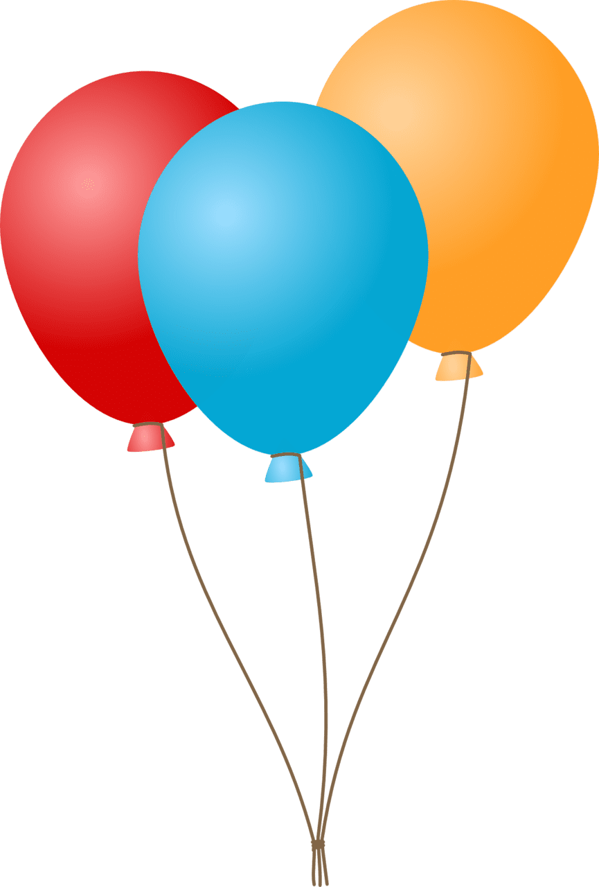 Happy birthday clipart balloon free