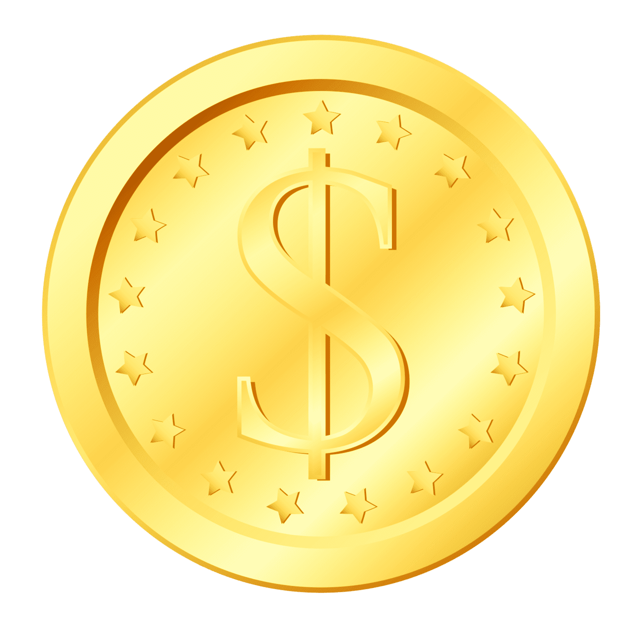 Money gold co clipart free