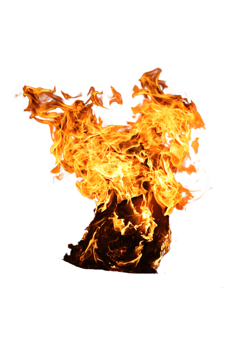 Fire flaming paper clipart free