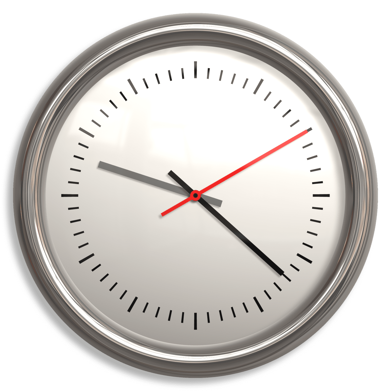 Wall clock clipart free 4