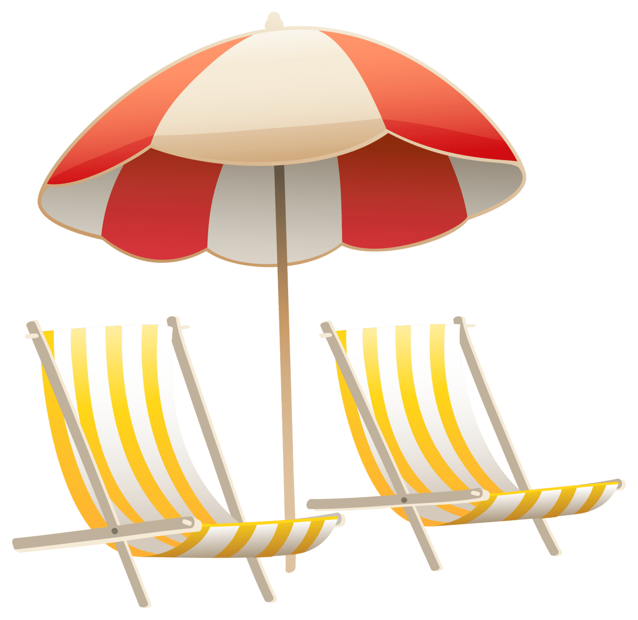 Beach umbrella and chairs clipart image dining diy reupholster chair