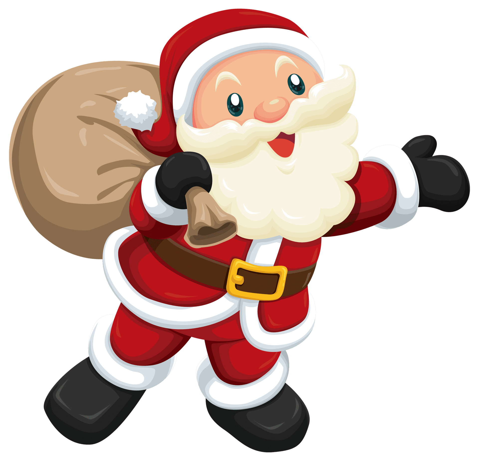 Christmas santa clipart printable images