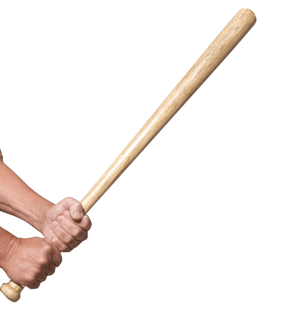 Baseball bat clipart image