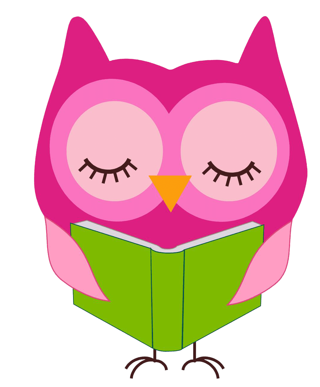 Owl book clipart suggest free
