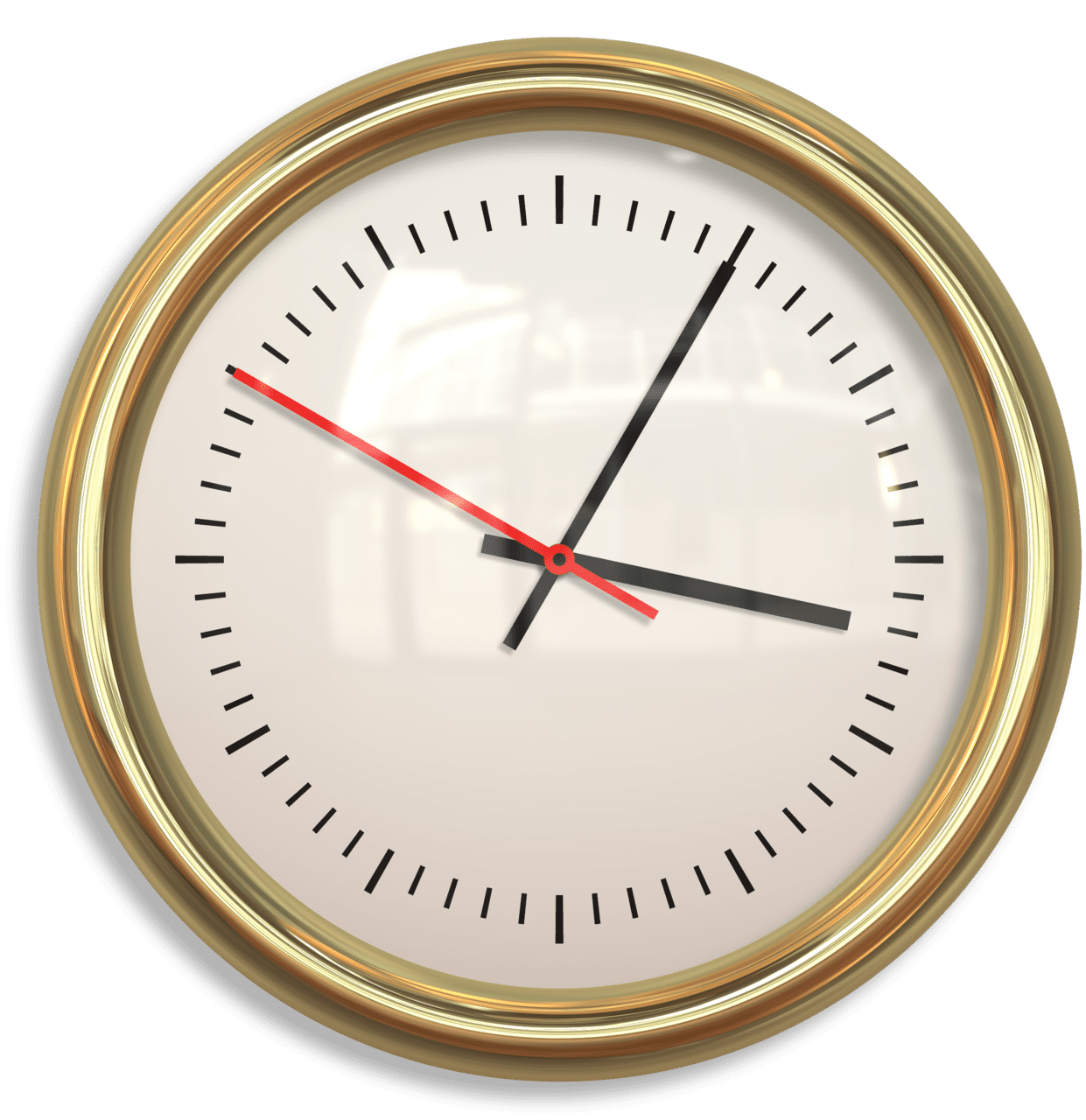 Wall clock clipart image