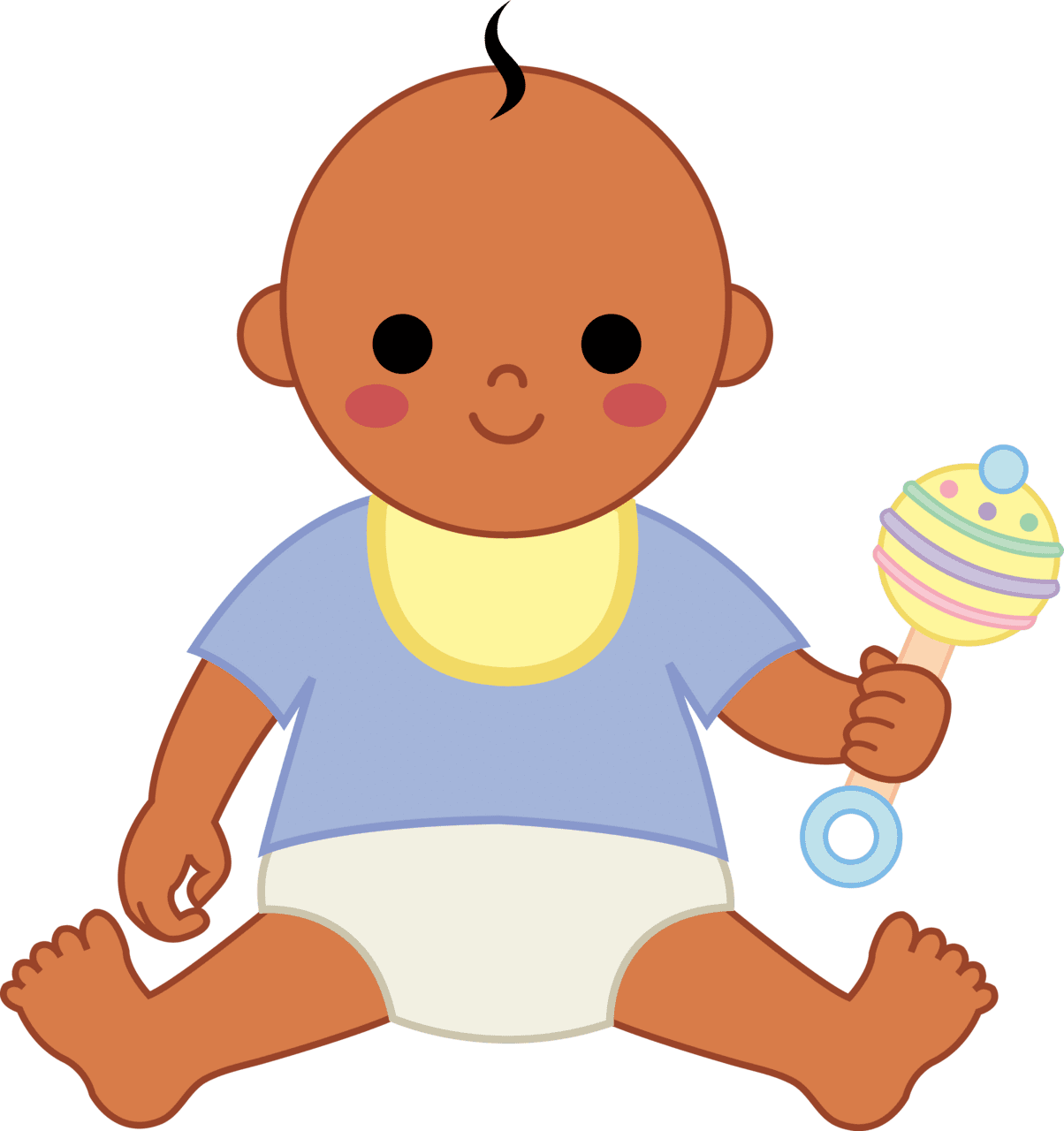 Baby clipart logo