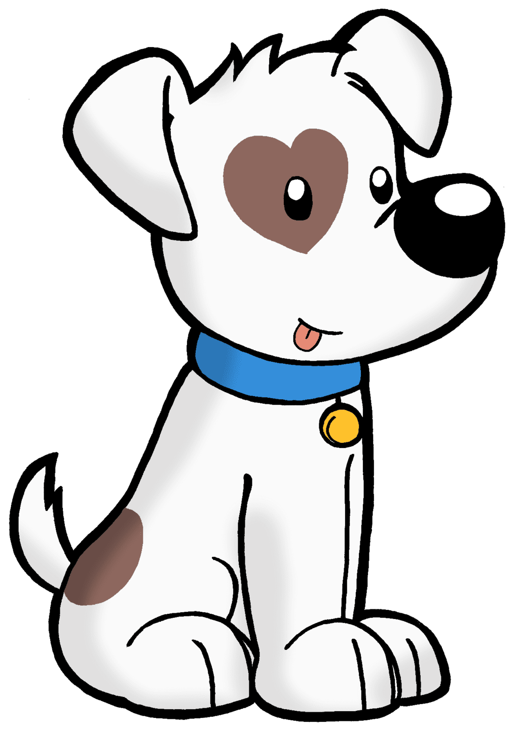 Cartoon of dog bing clipart picture