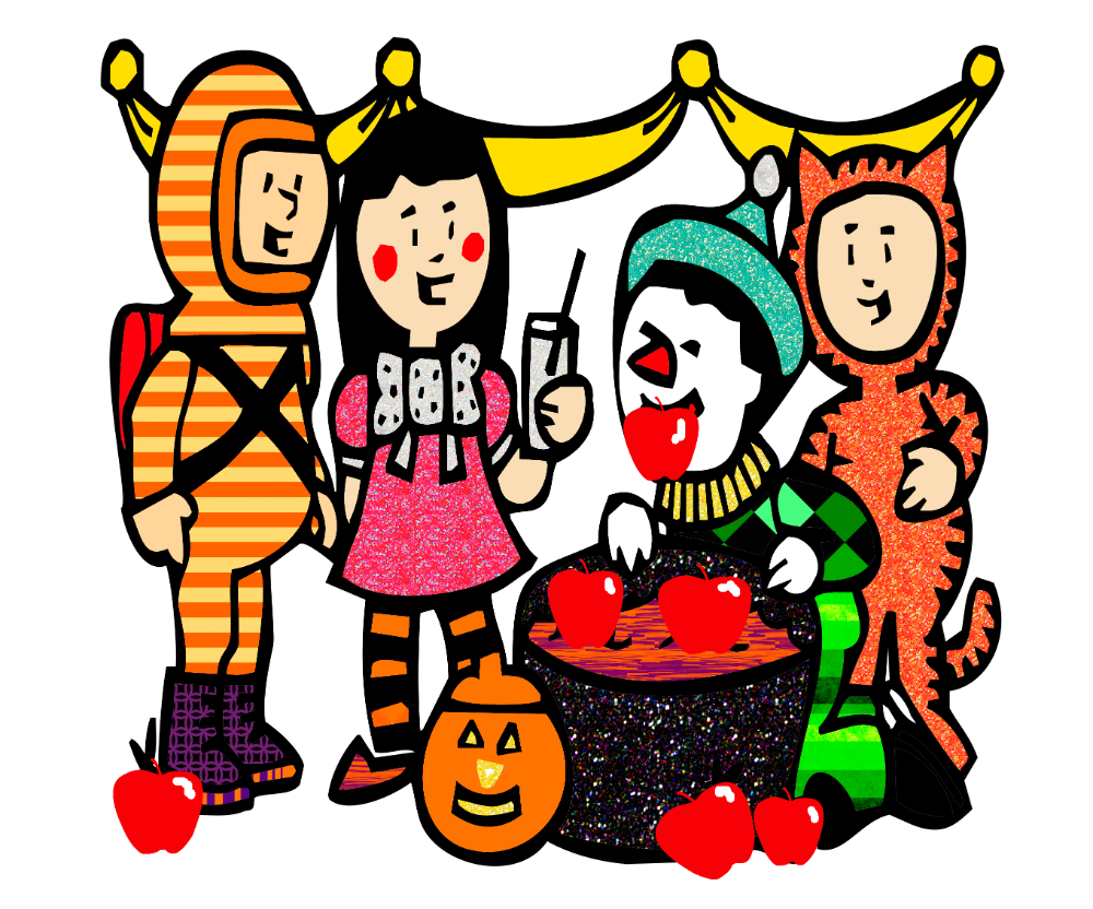 Halloween clipart logo