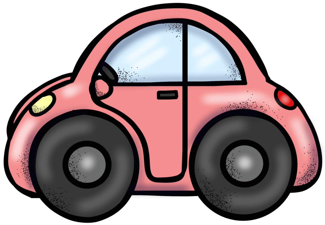 Car pin page clipart image 2