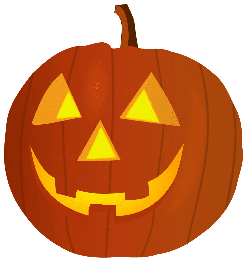 Halloween pumpkin clipart vector