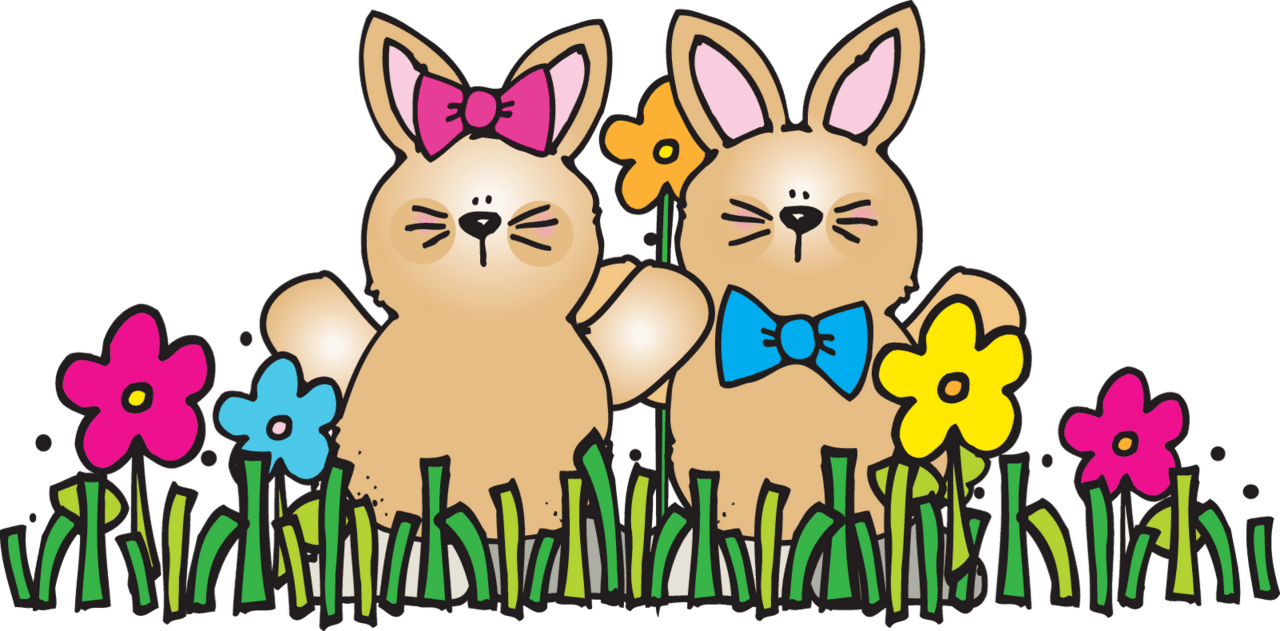 Easter looking forward and back clipart transparent