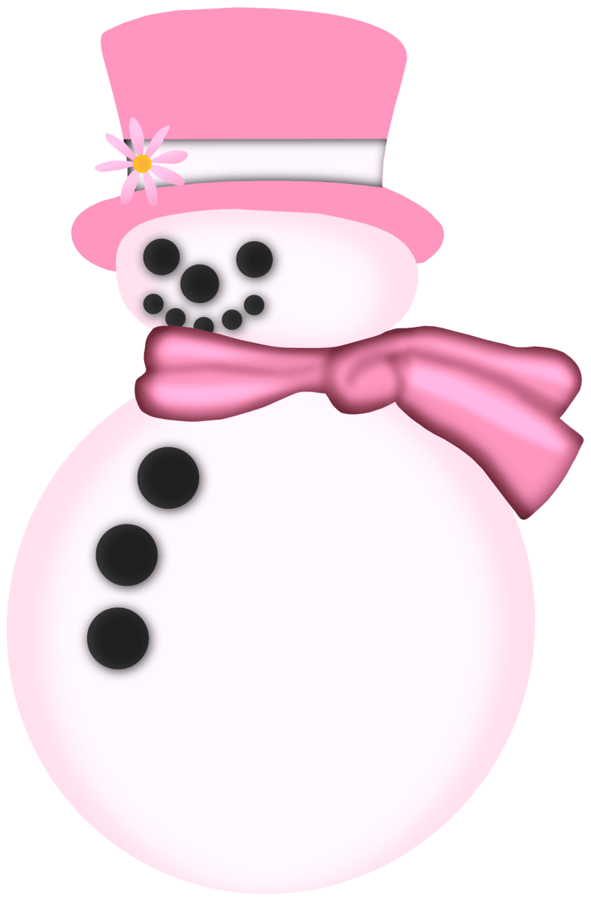 Snowman page clipart free