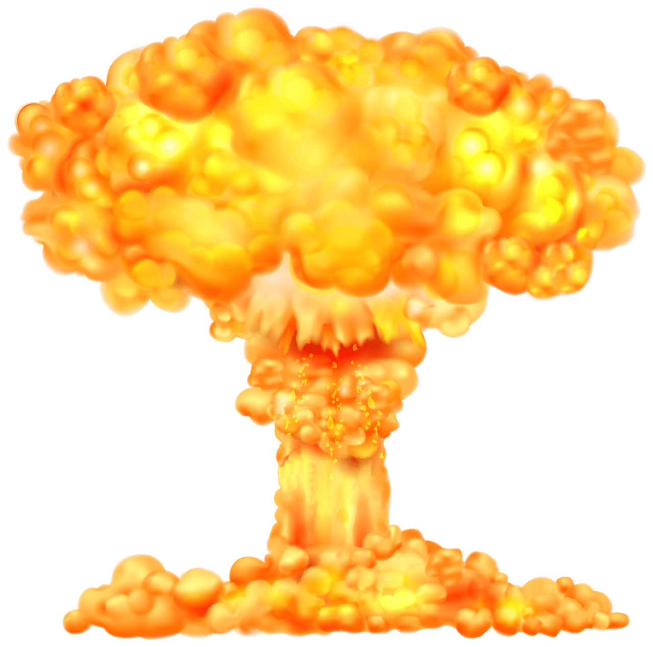 Fire explosion clipart image